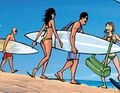 ...and sometimes go surfing.