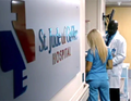 In the symbol for St. Jude's Hospital. (June 13th, Part Two)