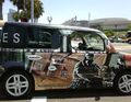 For the 2009 convention, four Nissan Cubes...
