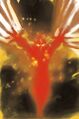 Isaac's Exploding Man painting portrays Peter exploding.