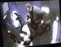 Thompson is shot by Mr. Bennet. (Landslide)