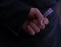 Adam manipulates Peter into helping him steal Strain 138 from the Primatech vault...