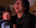 Hiro whispers "Yatta!" after Matt Parkman, Jr. reactivates Hiro's time manipulation.