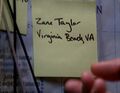 Mohinder keeps names, including Zane's, on the map.