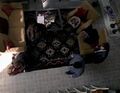 The Bennets gather around Claire, who has been shot in her living room.