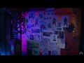 ...sketches on a wall...