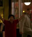 Hiro excitedly tells Charlie about the 24-hour Samurai Film Festival at the Alamo Drafthouse Cinema in Austin, TX.