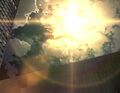 Peter's explosion makes a spectacle...