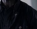 Knox wears his pin proudly.