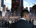The crowds gather to listen, pray, and remember the fallen.