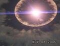 As the explosion occurs...