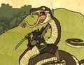 Fighting the Snake Women.