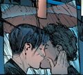 ... and this photo of Peter and Simone kissing.