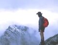 Drucker hikes the Himalayas...