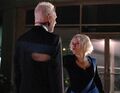 Maury creates an illusion of Linderman. (Angels and Monsters)