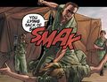 ...and continues to pummel him and uttering rude words. (War Buddies, Part 5)