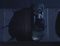 After falling from a height, Sylar regenerates and walks away without a scratch. (The Fifth Stage)