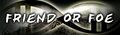 In iStory's "Friend or Foe" logo.