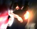 Nathan willingly saves Peter, knowing he might die in the explosion.